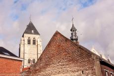 Belfries of Belgium and France - Belfries of Belgium and France: The Belfry of the St. Leonard's Church in the town of Zoutleeuw. The construction of the church started in...