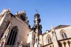 Belfries of Belgium and France - Belfries of Belgium and France: The central tower of the St. Leonard's Church in the picturesque town of Zoutleeuw contains a carillon....