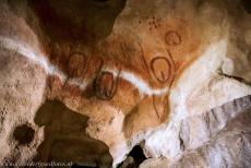 Cave Art of Altamira and Tito Bustillo - Paleolithic Cave Art of Northern Spain, the Tito Bustillo Cave: Several rock art paintings of the woman's fertility are depicted in...