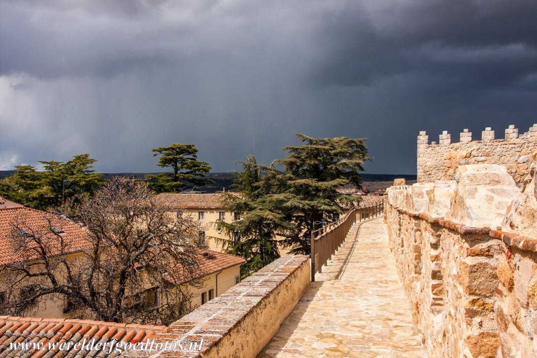 Old Town of Ávila - Old Town of Ávila with its Extra-Muros Churches: A heavy snow shower looming over the town walls of Ávila. One of the best ways to...