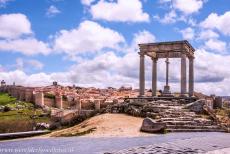 Old Town of &Aacute;vila - Old Town of &Aacute;vila with its Extra-Muros Churches: Los Cuatro Postes (Four Pillars) was built in 1556. This historic monument is situated...