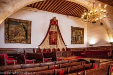 Oude stad van Salamanca - De Oude stad van Salamanca: De Paraninfo is het auditorium van de historische Universiteit van Salamanca, de oudste universiteit...