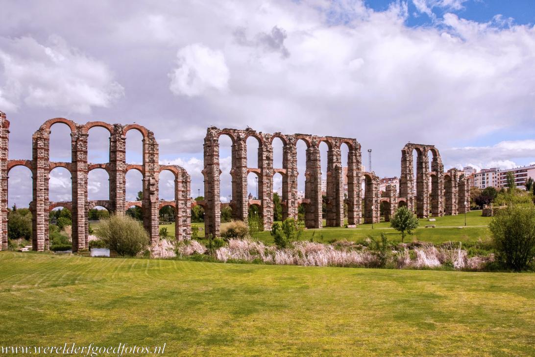 Archaeological Ensemble of M&eacute;rida - Archaeological Ensemble of M&eacute;rida: The Los Milagros Aqueduct was built in the 1st century AD over&nbsp;the River Albarregas. This...