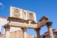 Archaeological Ensemble of M&eacute;rida - Archaeological Ensemble of M&eacute;rida: This is the colonnade of the P&oacute;rtico del Foro, the entrance gate to the Roman Forum.&nbsp;This...