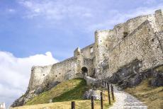Levoča, Spišský Hrad and Associated Monuments - Levoča, Spišský Hrad and the Associated Cultural Monuments: The inner gate of Spišský Hrad....