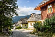 Vlkolínec - Vlkolínec is a tiny mountain village at the heart of the countryside, situated about five km south of Ružomberok, a town in...