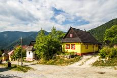 Vlkolínec - Vlkolínec is the best preserved example of the folk architecture in Slovakia. Vlkolínec is a typical medieval...