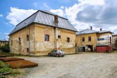 Bardejov Town - Bardejov Town Conservation Reserve: The Jewish Quarter and Old Synagogue during retoration works in 2013. In 1942, during the...