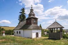 Primeval Beech Forests of the Carpathians - Primeval beech forests of the Carpathians and other regions in Europe: The tiny Greek Catholic wooden church of St. John the...
