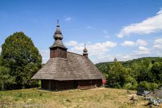 Primeval Beech Forests of the Carpathians - Primeval Beech Forests of the Carpathians and other regions in Europe: The wooden church of Hrabová Roztoka in Slovakia is dedicated...