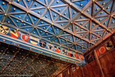 Historic Centre of the City of Salzburg - Historic Centre of the City of Salzburg: The cieling in the Golden Hall, one of the regency rooms of the Hohensalzburg. The Golden...