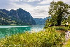 Prehistorische paalwoningen rond de Alpen - Prehistorische paalwoningen rond de Alpen: Een paar locaties met prehistorische paalwoningen liggen rond de Mondsee en Attersee in...