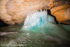 Hallstatt-Dachstein / Salzkammergut - Hallstatt-Dachstein / Salzkammergut Cultural Landscape: One of the fascinating ice formations in the Dachstein Ice Cave. A one hour guided tour...