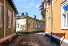 Old Rauma - Walking around Old Rauma is like stepping centuries back in time, the narrow meandering cobbled streets, the wooden garden gates and wooden fences...
