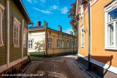 Old Rauma - Walking around Old Rauma is like stepping centuries back in time, the narrow meandering cobbled streets, the wooden garden gates and wooden fences...