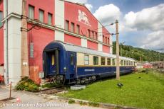 Semmeringspoorlijn - De Semmeringspoorlijn bij Mürzzuschlag. Het Südbahnmuseum in de stad Mürzzuschlag toont de geschiedenis van de aanleg van...