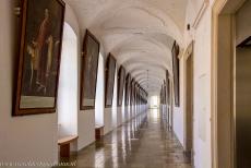 Wachau Cultural Landscape - Wachau Cultural Landscape: The Kaisergang, the Emperor's Gallery, in the Abbey of Melk is also known as the Imperial Corridor....