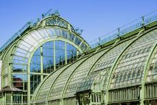 Historic Centre of Vienna - Historic Centre of Vienna: The Palm House in the Burggarten, the former private garden of the Austrian Emperor. This enormous construction was...