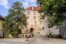 Historic Centre of Český Krumlov - Historic Centre of Český Krumlov: The gate is leading to the thirth courtyard of the Upper Castle of Český Krumlov....