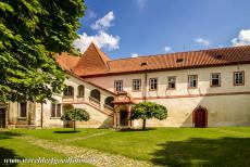 Historic Centre of Český Krumlov - Historic Centre of Český Krumlov: The former Minorite Monastery. The monastery was founded in 1350. Now, it serves the Order of...