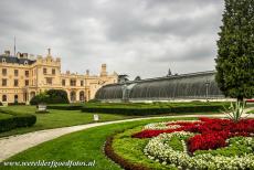 Cultuurlandschap van Lednice-Valtice - Cultuurlandschap van Lednice-Valtice : Het kasteel van Lednice, het Zámek Lednice, behoort tot de belangrijkste voorbeelden van de...