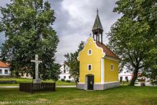 Holašovice Historical Village - Holašovice Historical Village: The small chapel of St. John of Nepomuk was erected in 1755. The chapel is located in the village... Holašovice Historical Village - Holašovice Historical Village: The small chapel of St. John of Nepomuk was erected in 1755. The chapel is located in the village...