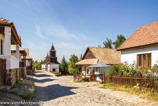 Old Village of Hollókő - Old Village of Hollókő and its Surroundings: The tiny wooden church stands in the centre of the village. The ruins...