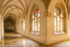 Benedictine Abbey of Pannonhalma - Benedictine Abbey of Pannonhalma: The arched cloister of the abbey, the Gothic cloister was built in the 15th century. The abbey...