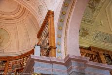 Benedictine Abbey of Pannonhalma - Millenary Benedictine Abbey of Pannonhalma: The library is beautiful decorated. The library was finished in the 1800s. The library...