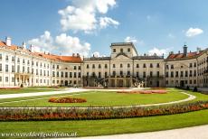 Fertö / Neusiedlersee Cultural Landscape - Fertö / Neusiedlersee Cultural Landscape: The Fertöd-Esterházy Palace in Fertöd, Hungary. Fertö / Neusiedlersee...