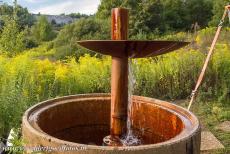 Messel Pit Fossil Site - Messel Pit Fossil Site: A water well at the Messel Pit, the water is more than 30 millions years old. During the guided...