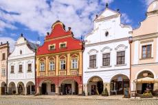 Historisch centrum van Telč - Historisch centrum van Telč: In de 17de eeuw werden de huizen rond het marktplein van Telč gedecoreerd met stijlelementen uit de barok. De huizen...