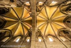 Joodse wijk en St. Procopius Basiliek in Třebíč - Joodse wijk en St. Procopius Basiliek in Třebíč: Het plafond van de St. Procopius Basiliek. In de 18de eeuw werd het beschadigde plafond...