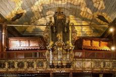 Houten kerken van de Slowaakse Karpaten - Een van de houten kerken in het Slowaakse deel van de Karpaten is de barokke houten Kerk van de Heilige Drie-eenheid in het stadje Kežmarok....