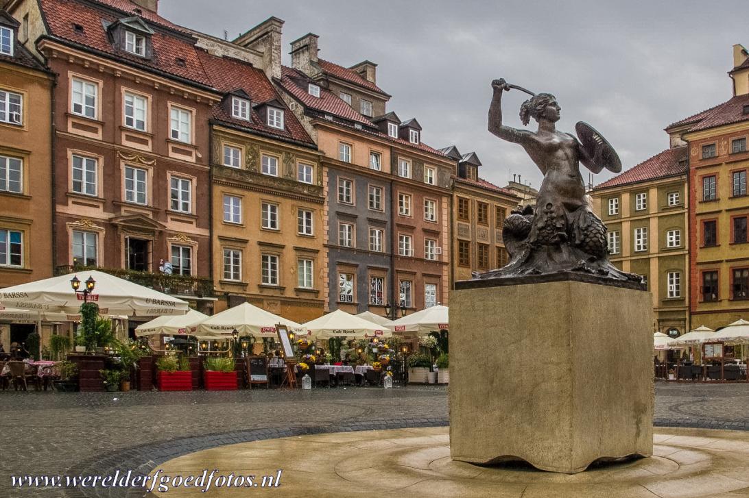 Historic Centre of Warsaw - Historic Centre of Warsaw: The Mermaid of Warsaw. (Polish: Syrenka Warszawska). The statue of the Mermaid of Warsaw is situated in the Rynek...