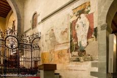 Monastic Island of Reichenau - Monastic Island of Reichenau: A mural on the north wall in the Minster of St. Maria and St. Mark in Mittelzell. After a fire in...