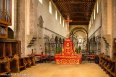 Kloostereiland Reichenau - Kloostereiland Reichenau: De Munsterkerk St. Maria en St. Markus in het dorp Mittelzell. Het klooster van Reichenau huisvestte een school,...