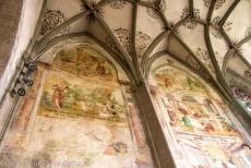 Kloostereiland Reichenau - Kloostereiland Reichenau: Enkele&nbsp;muurschilderingen in de Munsterkerk St. Maria en St. Markus in Mittelzell.&nbsp;Het klooster van Reichenau...
