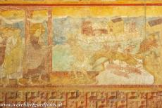 Monastic Island of Reichenau - Monastic Island of Reichenau: This Ottonian mural in the St. George Church in Oberzell depicts the story of the Bible: The Healing of...