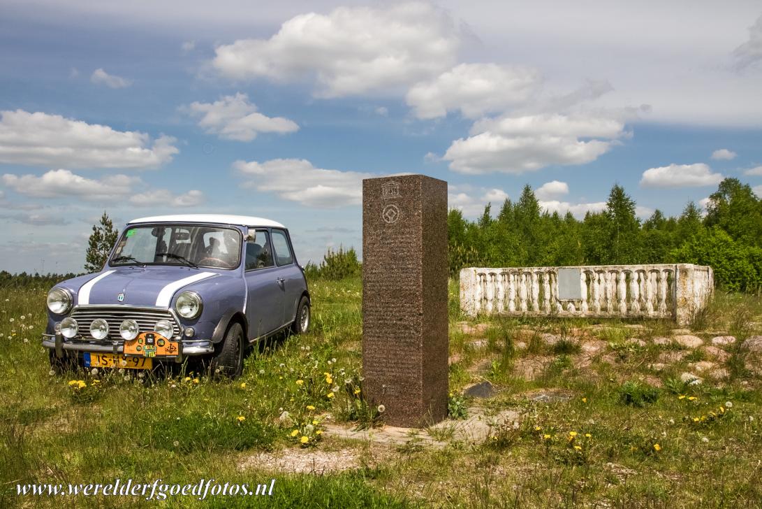 Struve Geodetic Arc - Our own classic Mini next to one of the station points of the Struve Geodetic Arc in Lithuania. This station point... Struve Geodetic Arc - Our own classic Mini next to one of the station points of the Struve Geodetic Arc in Lithuania. This station point...