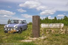 Geodetische boog van Struve - Een meetpunt van de Geodetische boog van Struve in Litouwen niet ver van Vilnius   bij het dorp Meskonys. Op weg naar het IMM...