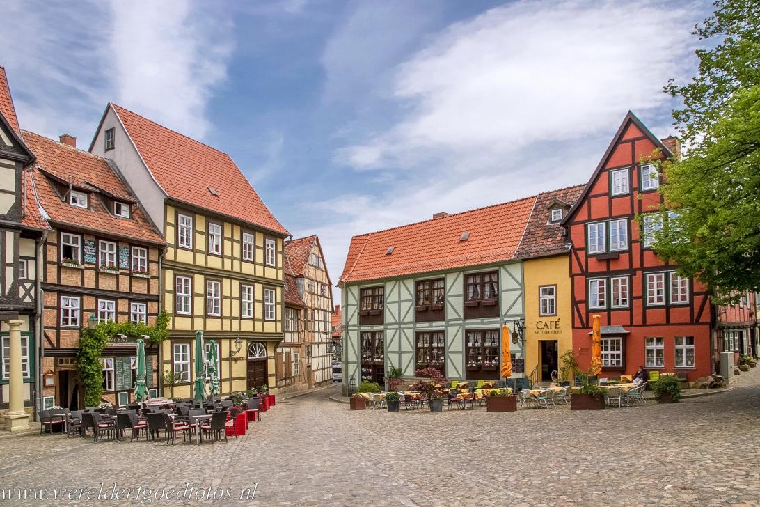 Historisch centrum van Quedlinburg - Stiftskerk van Sint-Servaas, het kasteel en historisch centrum van Quedlinburg: Quedlinburg is een van de mooiste steden in Duitsland....