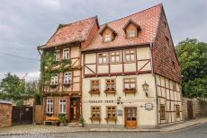 Historisch centrum van Quedlinburg - Stiftskerk van Sint-Servaas, kasteel en historisch centrum van Quedlinburg: Dit vakwerkhuis werd gebouwd in 1660. Het&nbsp;merendeel van de...