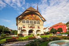 Watchmaking Towns La Chaux-de-Fonds and Le Locle - La Chaux-de-Fonds / Le Locle, Watchmaking Town Planning: The former town hall of Le Locle was built in 1839-1841. It is decorated on the...
