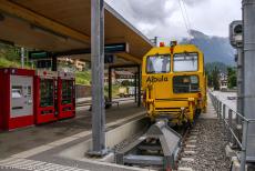 Rhaetian Railway, the Albula and Bernina Lines - Rhaetian Railway in the Albula / Bernina Landscapes: The Rhaetian Railway Museum, also known as the Bahnmuseum Albula. The museum is located...