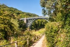 Ironbridge Gorge - De Ironbridge Gorge en de Iron Bridge. De Iron Bridge behoort tot een van de bekendere iconen van Engeland. De brug werd gebouwd om... Ironbridge Gorge - De Ironbridge Gorge en de Iron Bridge. De Iron Bridge behoort tot een van de bekendere iconen van Engeland. De brug werd gebouwd om...