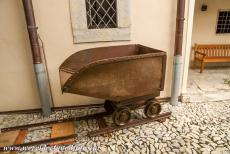 Monte San Giorgio - Monte San Giorgio: This mining cart was used to transport oil shale, the oil shale of the Monte San Giorgio was mined in order...