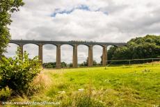 Pontcysyllte Aquaduct - De bouw van het imponerende Pontcysyllte Aquaduct duurde tien jaar, het werd opengesteld in 1805. Met een lengte van 307 meter...