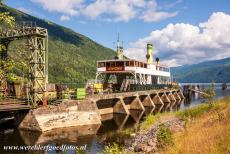 Rjukan-Notodden Industrial Heritage - Rjukan-Notodden Industrial Heritage Site: The SF Ammonia at Mæl. The Ammonia was a steam powered railway ferry on Lake Tinnsjø, the...