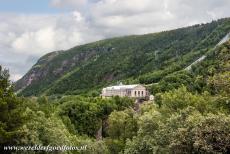 Industrieel erfgoed in Rjukan-Notodden - Industrieel erfgoed in Rjukan-Notodden: De waterkrachtcentrale in Vemork, hoog in de bergen bij Rjukan, omgeven door de Hardangervidda,...